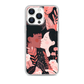 Elegant Pink Action Characters Magnetic Clear Case for iPhone [Compatible with Magsafe]