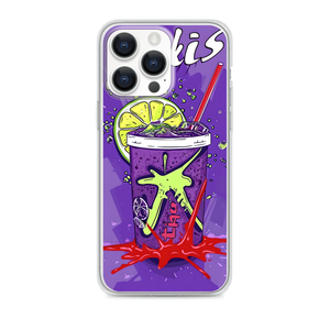 Purple Takis with Lemon Magnetic Clear Case for iPhone [Compatible with Magsafe]