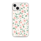 Sakura Flower Illustration Mini Magnetic Clear Case for iPhone [Compatible with Magsafe]