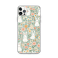 Many Flowers Aestheticism Pastel Mini Magnetic Clear Case for iPhone [Compatible with Magsafe]