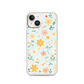 Fresh and Cute Mini Petal Illustration Magnetic Clear Case for iPhone [Compatible with Magsafe]