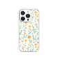 Fresh and Cute Mini Flowers Illustration Magnetic Clear Case for iPhone [Compatible with Magsafe]