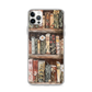 Rustic Floral Books Magnetic Clear Case for iPhone [Compatible with Magsafe]