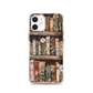 Rustic Floral Books Magnetic Clear Case for iPhone Compatible with Magsafe