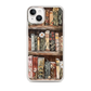 Rustic Floral Books Magnetic Clear Case for iPhone [Compatible with Magsafe]
