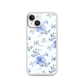 Delicate Floral Magnetic Clear Case for iPhone [Compatible with Magsafe]