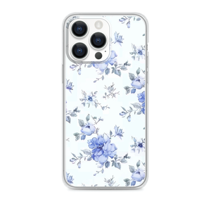Delicate Floral Magnetic Clear Case for iPhone [Compatible with Magsafe]