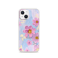 Pastel Flowers Magnetic Clear Case for iPhone [Compatible with Magsafe]
