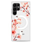 Peach Blossom Magnetic Clear Case for Samsung