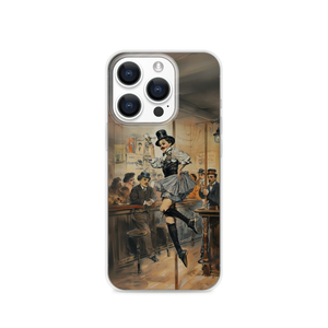 Chaplin's Dance Folly Magnetic Clear Case for iPhone [Compatible with Magsafe]