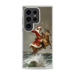 Napoleon's Yuletide Voyage Magnetic Clear Case for Samsung [Compatible with Magsafe]