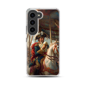 Napoleon's Carousel Joy Magnetic Clear Case for Samsung [Compatible with Magsafe]