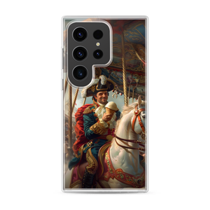 Napoleon's Carousel Joy Magnetic Clear Case for Samsung [Compatible with Magsafe]