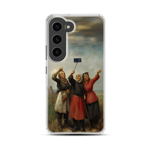Selfie Harvest: American Rural Edition Magnetic Clear Case for Samsung [Compatible with Magsafe]