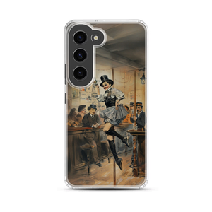 Chaplin's Dance Folly Magnetic Clear Case for Samsung [Compatible with Magsafe]