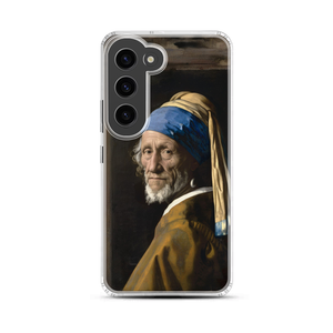 Sir with the Sapphire Turban Magnetic Clear Case for Samsung [Compatible with Magsafe]